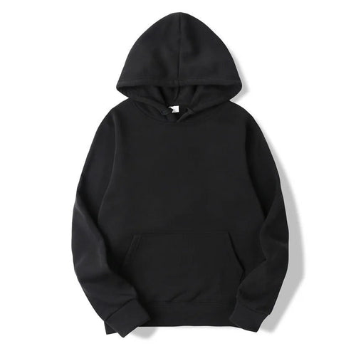 Heidi-Mode | Unifarbener Kapuzenpullover Aus Baumwolle Für Frauen