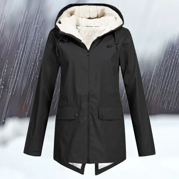 Heidi-Mode | Coupe-Vent Et Imperméable Simple Avec Capuche Et Épaississement