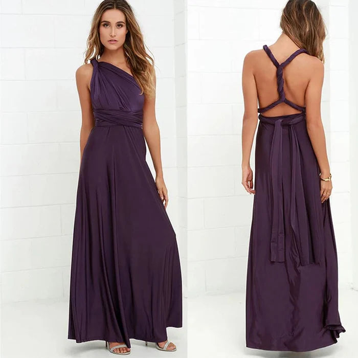 Wickelkleid mit Trägern