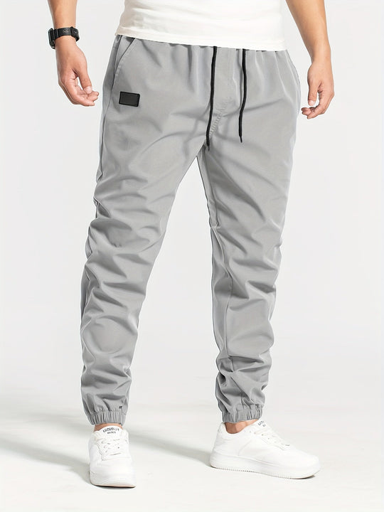 Lässige Tapered-Hose mit Kordelzug