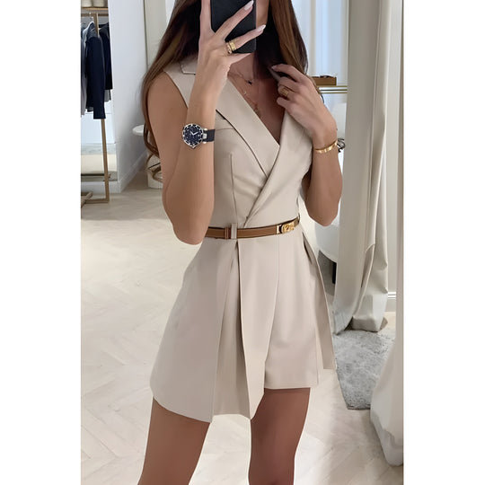 Heidi-Mode | Schickes Kurz-Jumpsuit Für Stilvolle Frauen