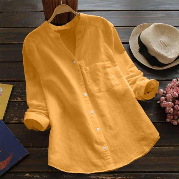 Heidi-Mode | Leinen Casual Hemd
