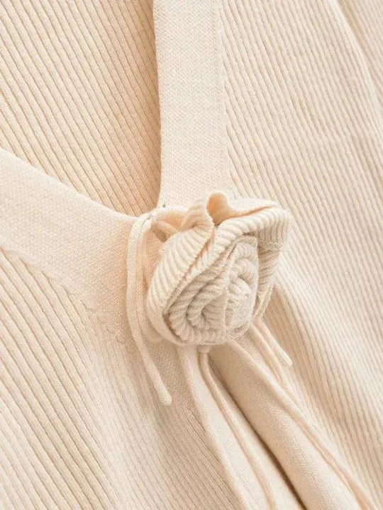 Heidi-Mode | Knot Damen Strickjacke Pullover