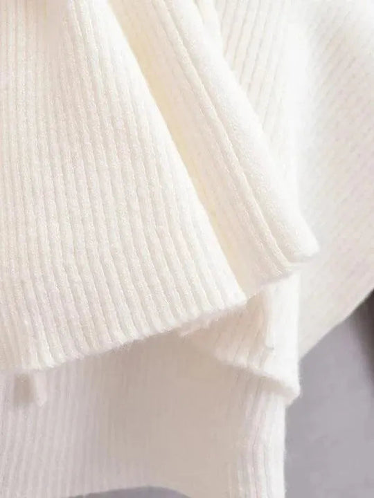 Heidi-Mode | Knot Damen Strickjacke Pullover