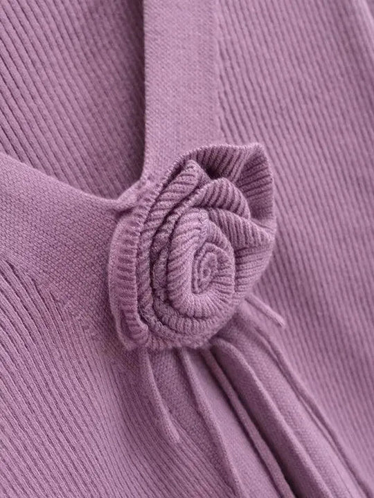 Heidi-Mode | Knot Damen Strickjacke Pullover