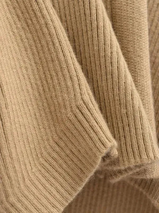 Heidi-Mode | Knot Damen Strickjacke Pullover