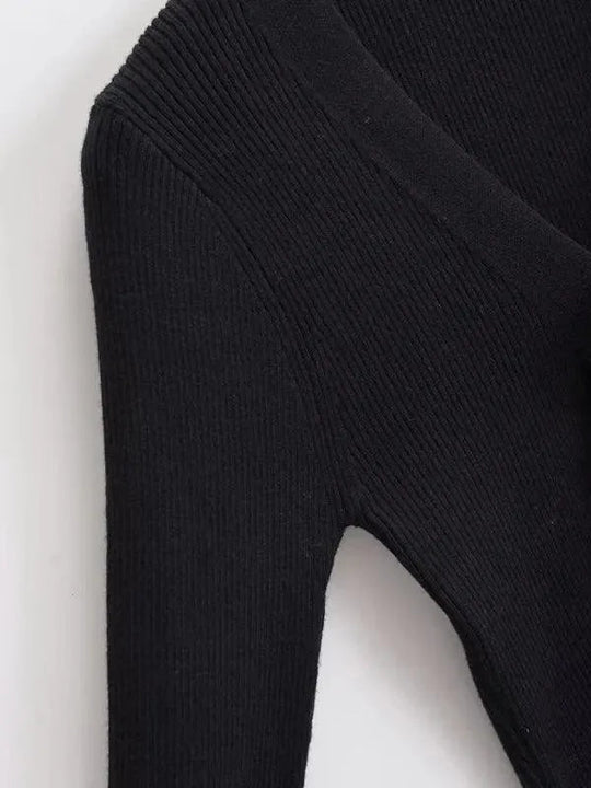 Heidi-Mode | Knot Damen Strickjacke Pullover