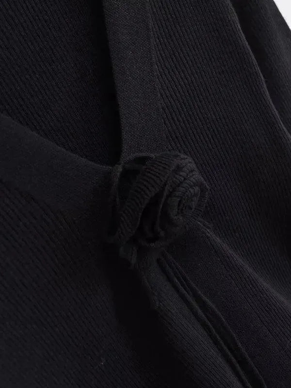 Heidi-Mode | Knot Damen Strickjacke Pullover