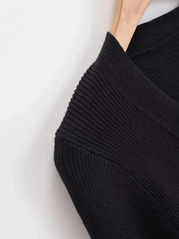 Heidi-Mode | Knot Damen Strickjacke Pullover