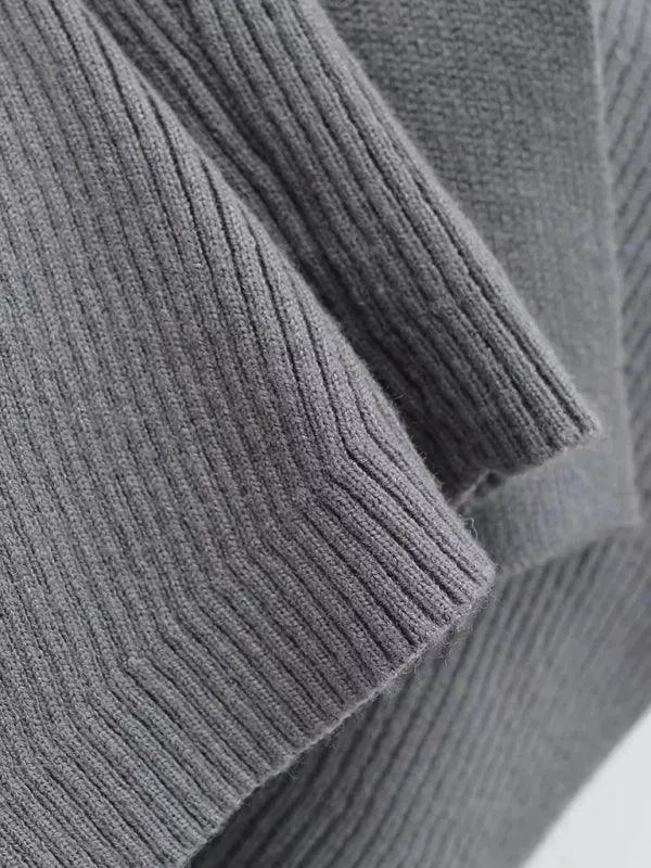 Heidi-Mode | Knot Damen Strickjacke Pullover