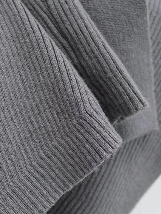 Heidi-Mode | Knot Damen Strickjacke Pullover