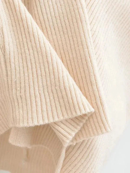 Heidi-Mode | Knot Damen Strickjacke Pullover