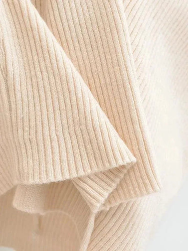 Heidi-Mode | Knot Damen Strickjacke Pullover