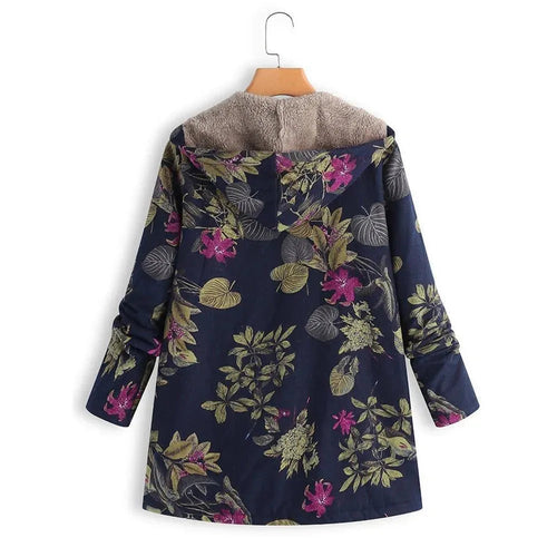 Heidi-Mode | Floral Locker Plus Size Wintermantel