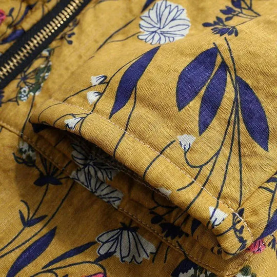 Heidi-Mode | Floral Locker Plus Size Wintermantel