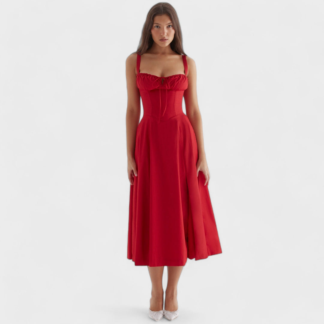 Heidi-Mode | Floral Milk Kleid