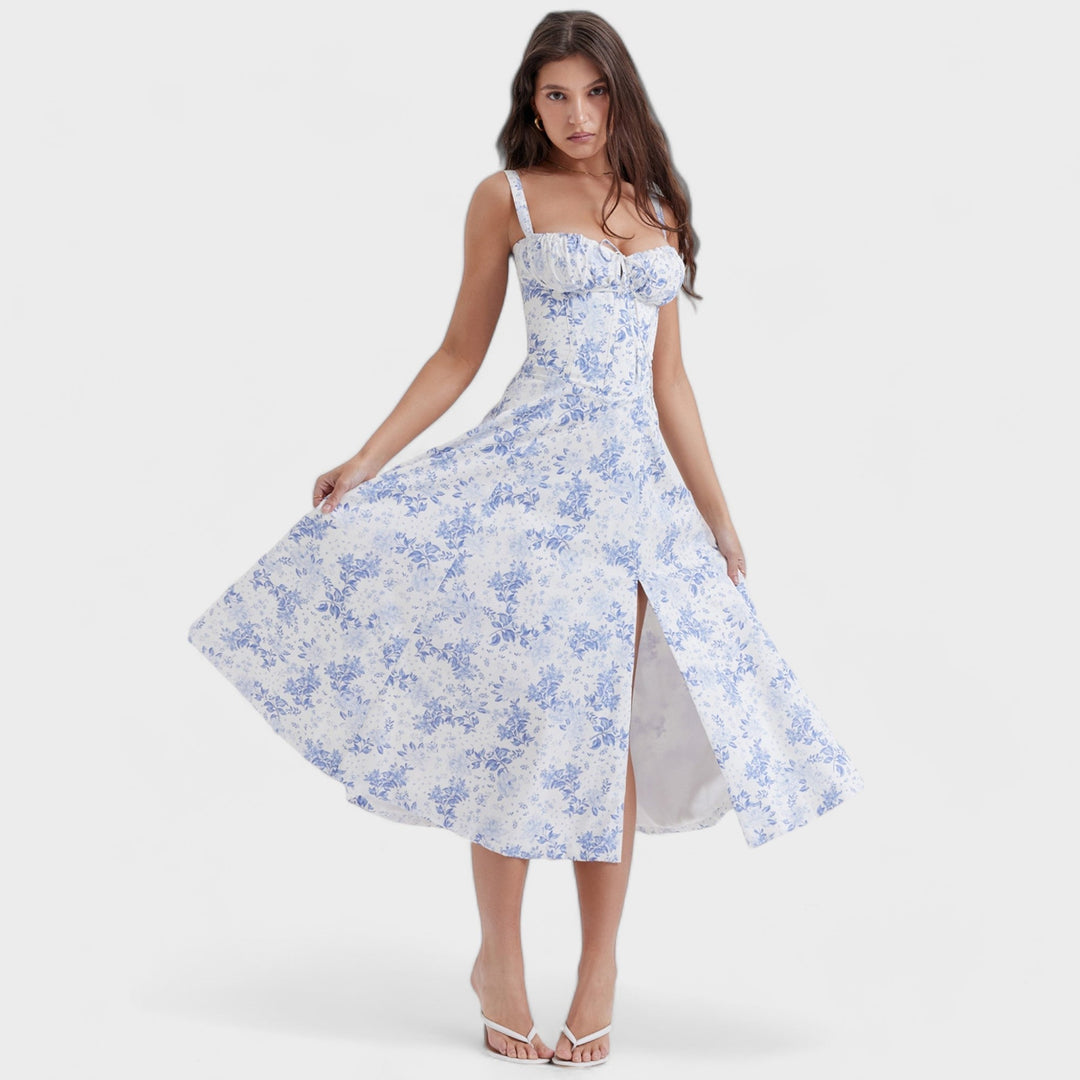 Heidi-Mode | Floral Milk Kleid