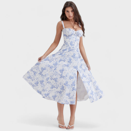 Heidi-Mode | Floral Milk Kleid