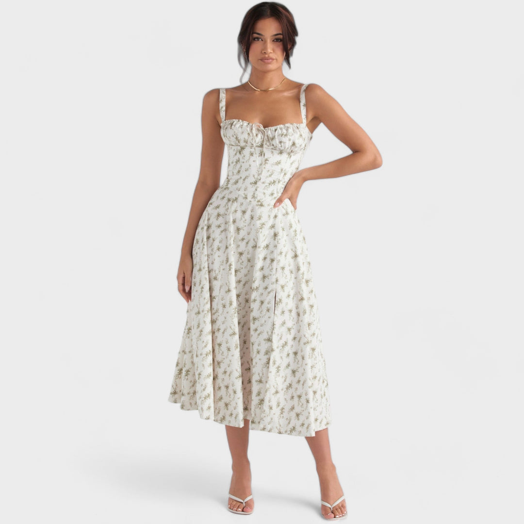 Heidi-Mode | Floral Milk Kleid