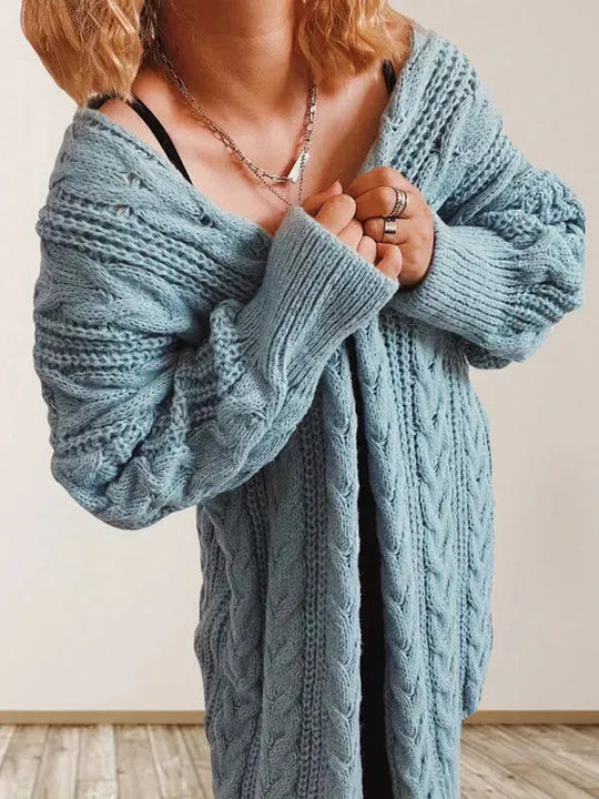 Heidi-Mode | Drop Ärmel Strickjacke Pullover