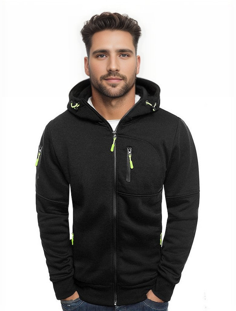 Heidi-Mode | Sportliche Herrenjacke mit Kapuze