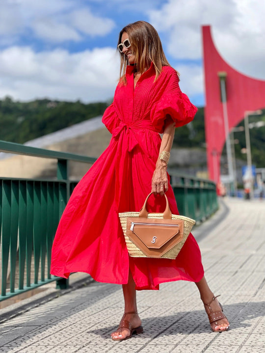 rotes Kleid - Bella