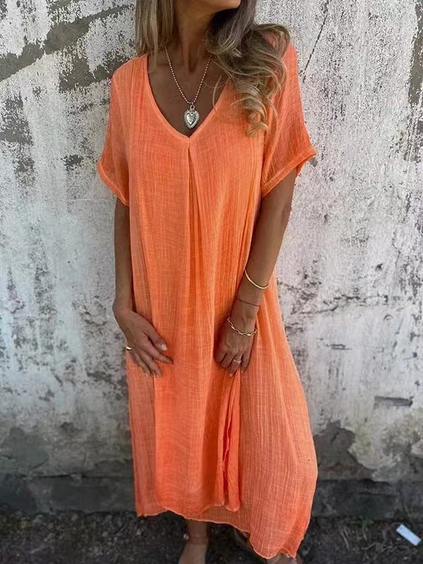 Sommerkleid aus Leinen