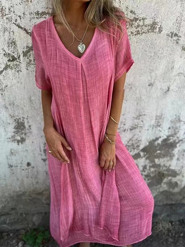 Sommerkleid aus Leinen