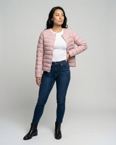 Ultradünne Daunenjacke