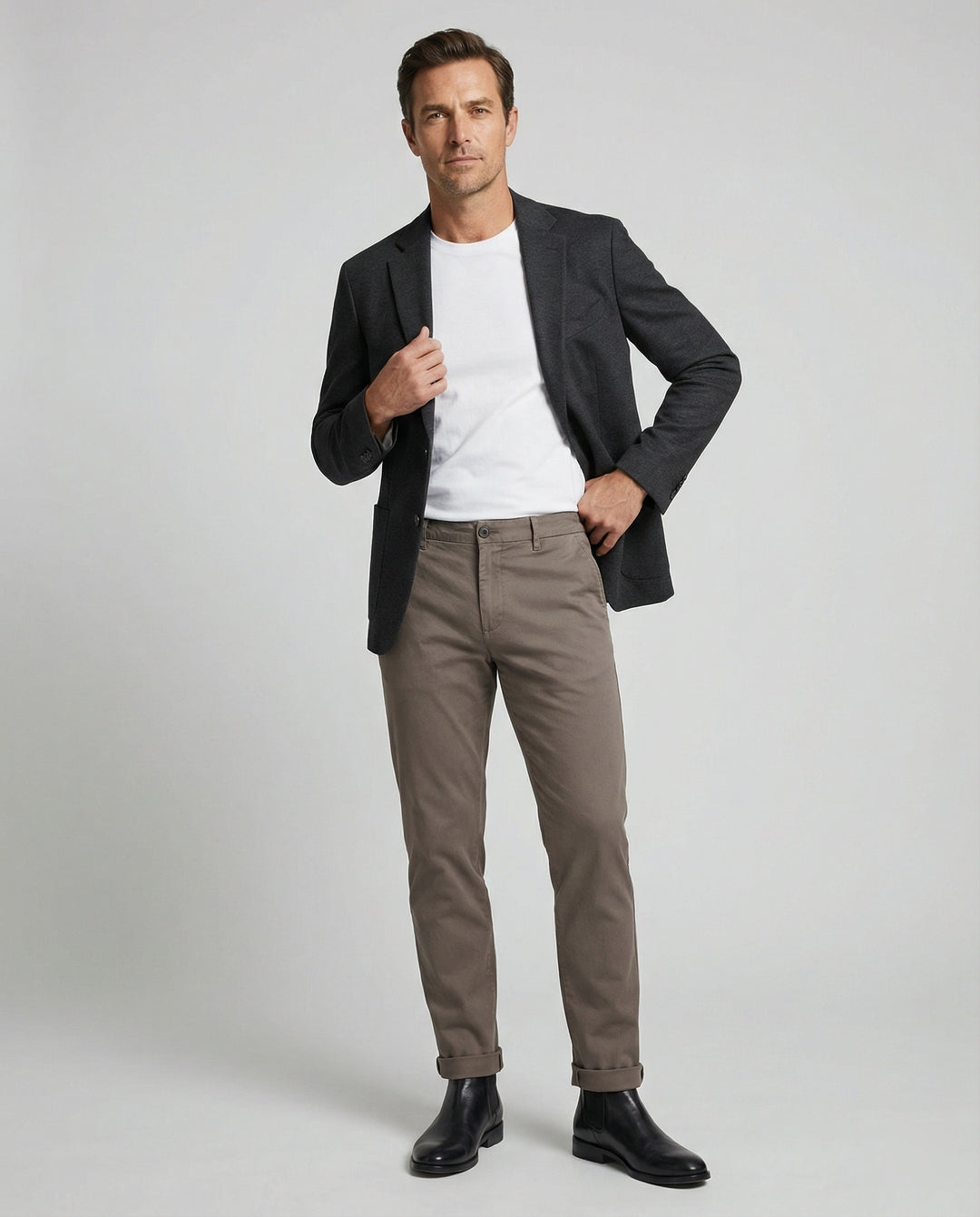 Herren Baumwollhose mit komfortablem Schnitt