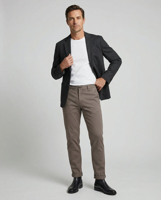 Herren Baumwollhose mit komfortablem Schnitt