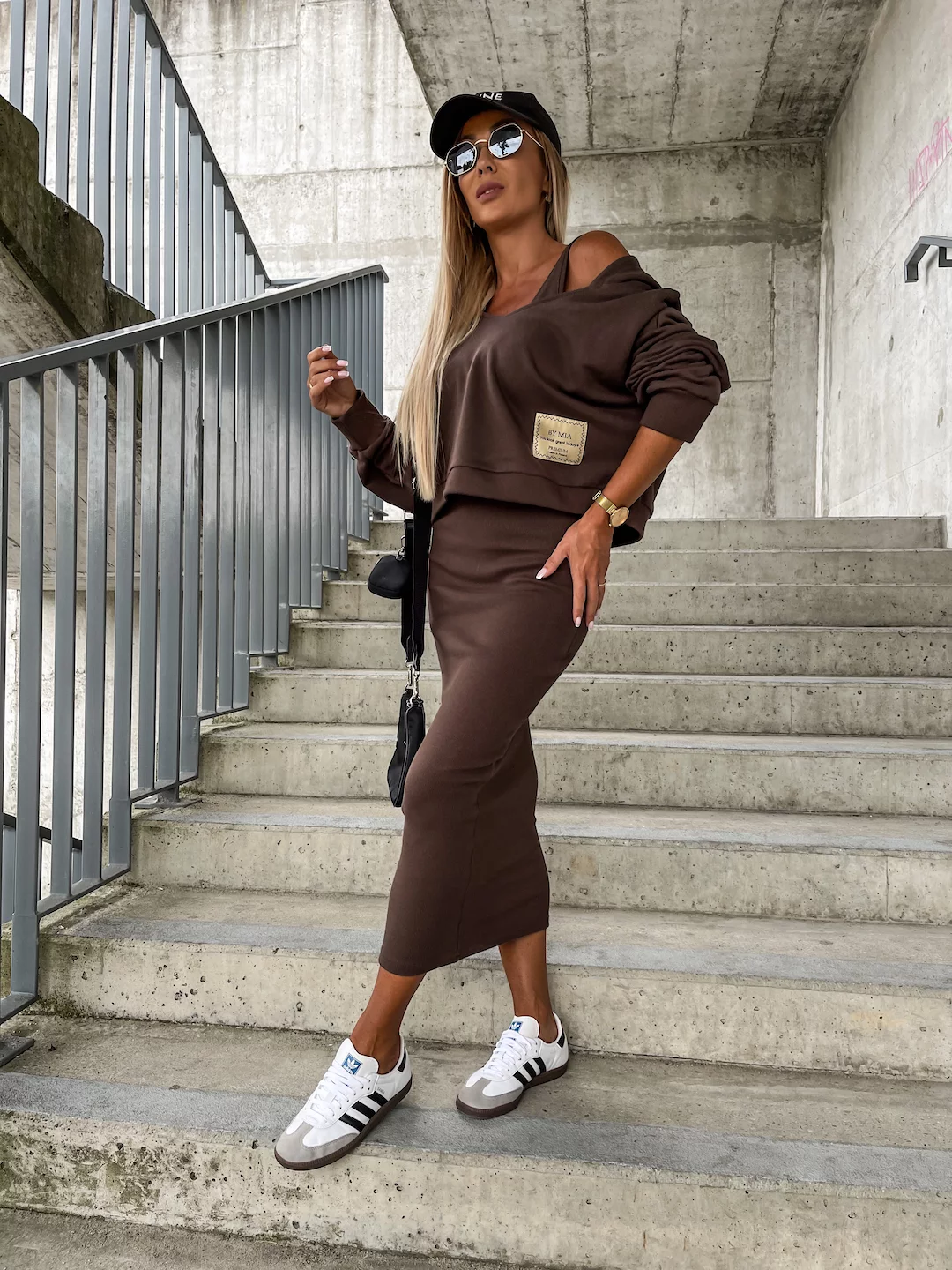 Heidi-Mode - Zweiteiliges lässiges Damen-Set - Eleganter Stil