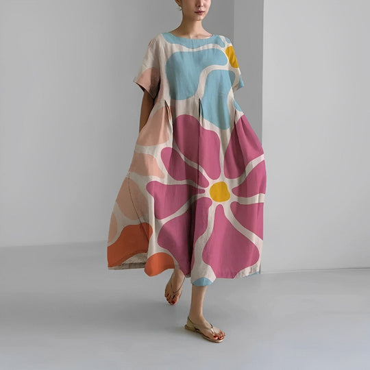 Boho-Blumenkleid