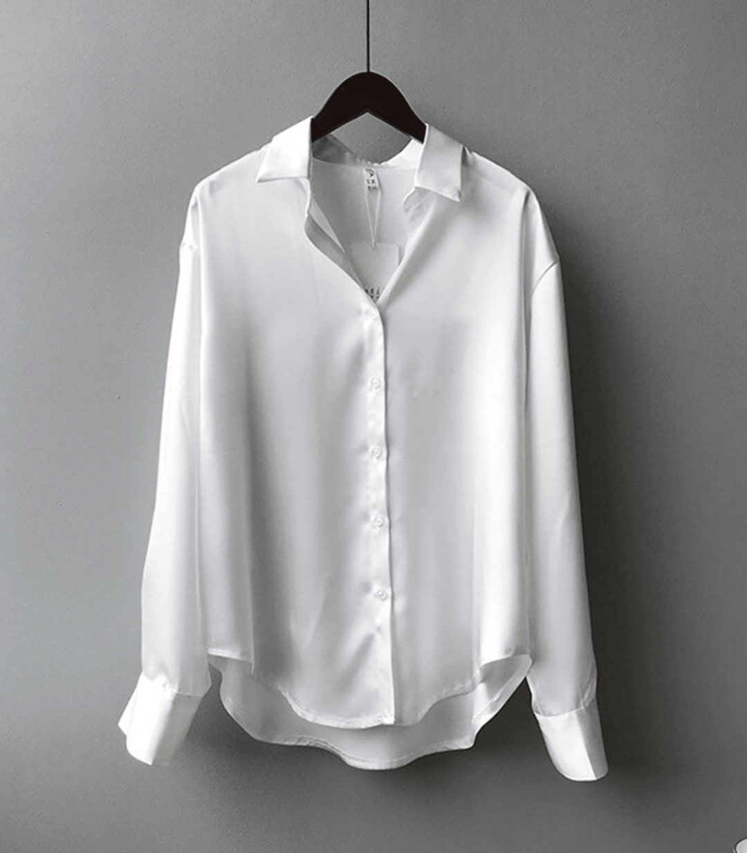 Heidi-Mode | Knopfsatin, Seidenbluse