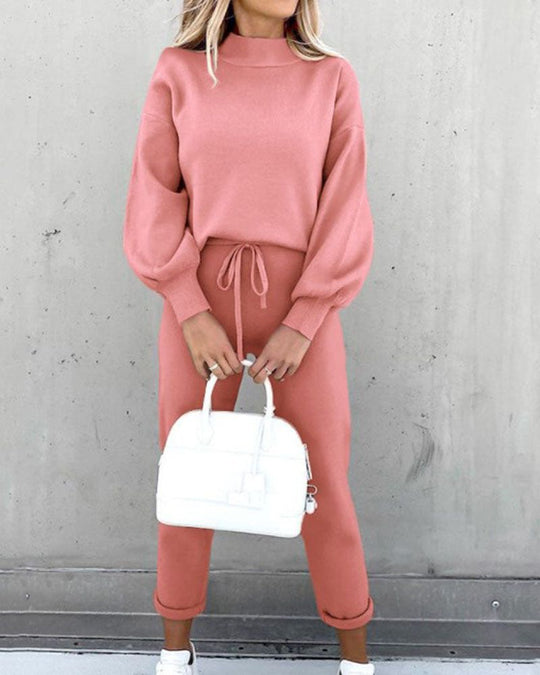 Heidi-Mode | Pullover und Hose Lounge Set