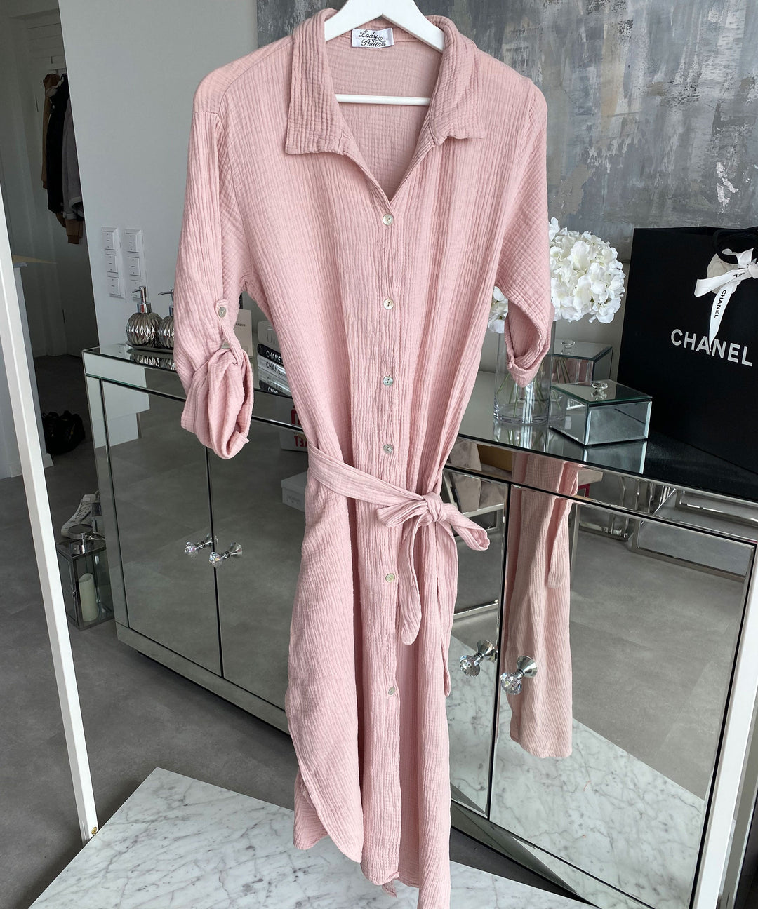 Kleid Elena Lang Rosa