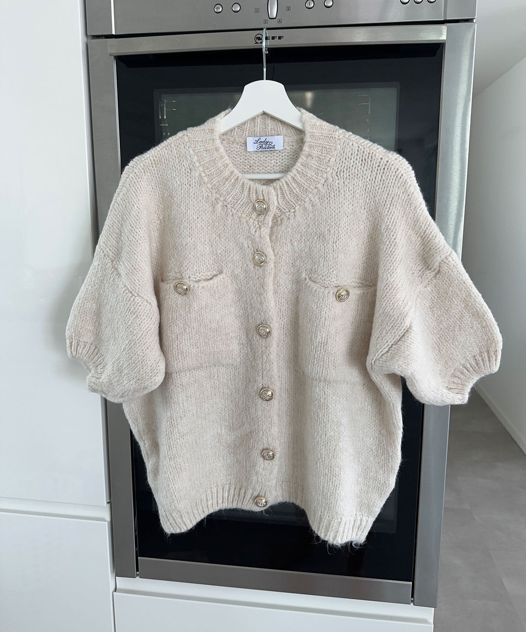 Strickjacke Liona Beige