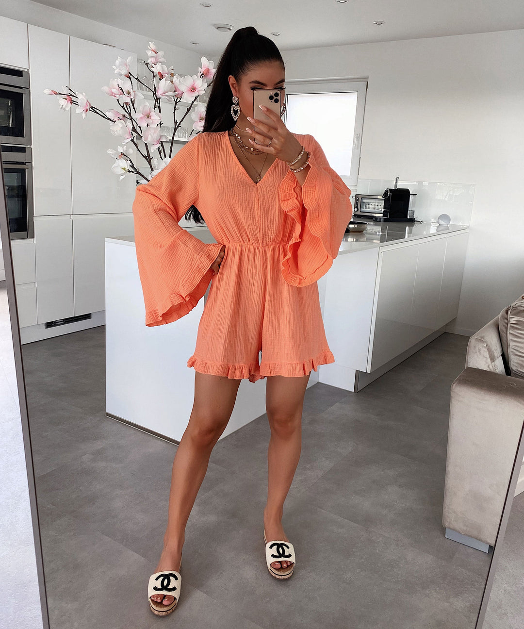 Jumpsuit Rocia Hellorange