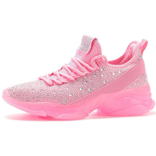 Heidi-Mode | Strass Slip-On Damen Sneakers