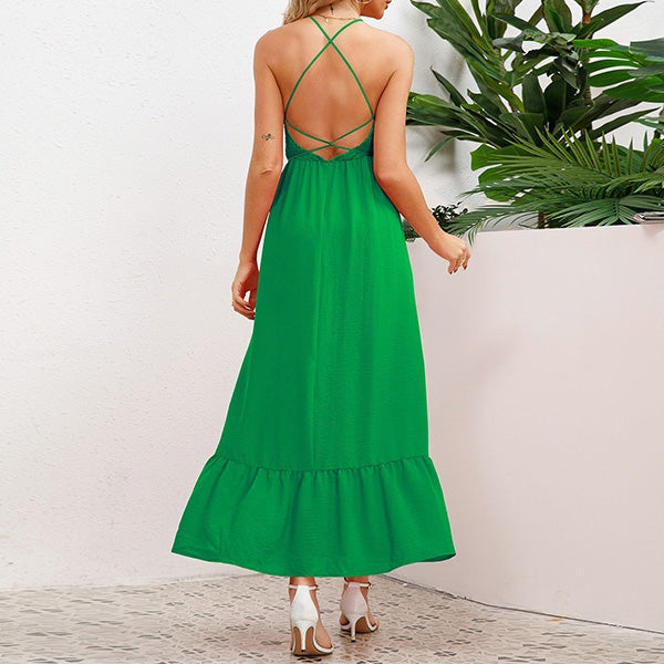 Elegante Jurk zonder mouwen