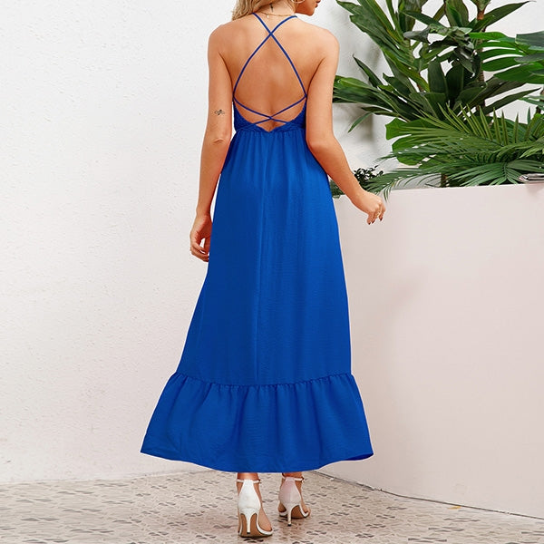 Elegante Jurk zonder mouwen
