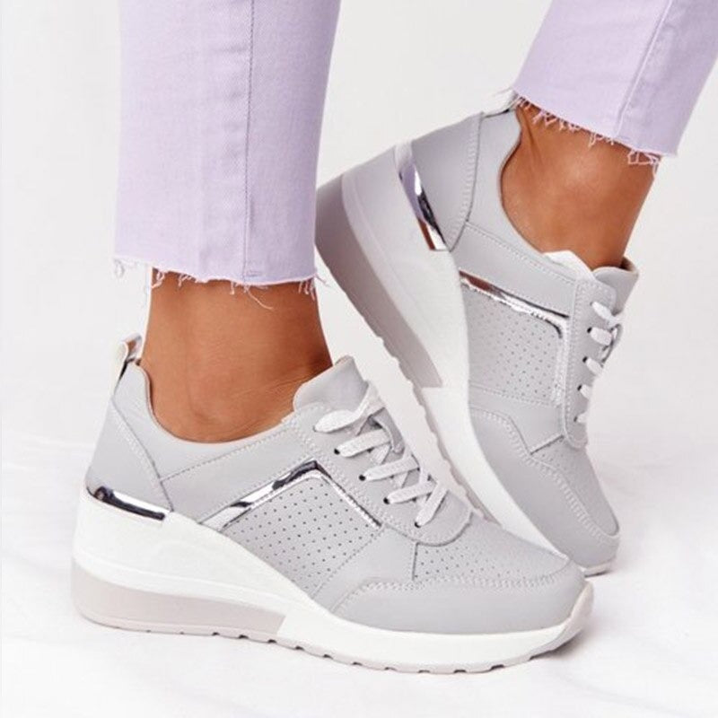 Heidi-Mode | Damenschuhe Manuela Trendy Atmungsaktive Lederschuhe