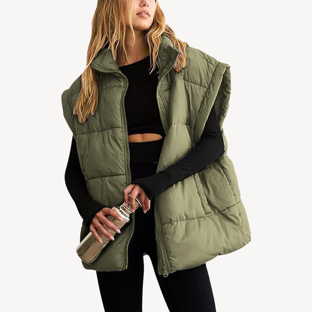 Heidi-Mode | Puffer-Weste Jacke für Frauen