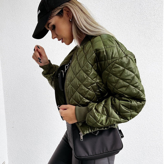 Heidi-Mode | Steppjacke - Gekürzte Bomber-Style
