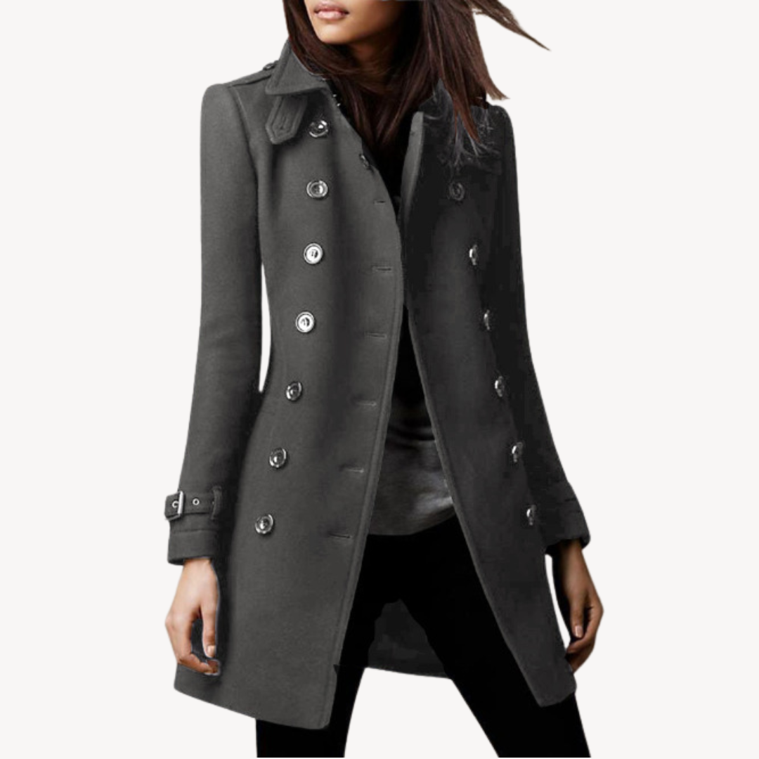 Heidi-Mode | Damen Woll Peacoat