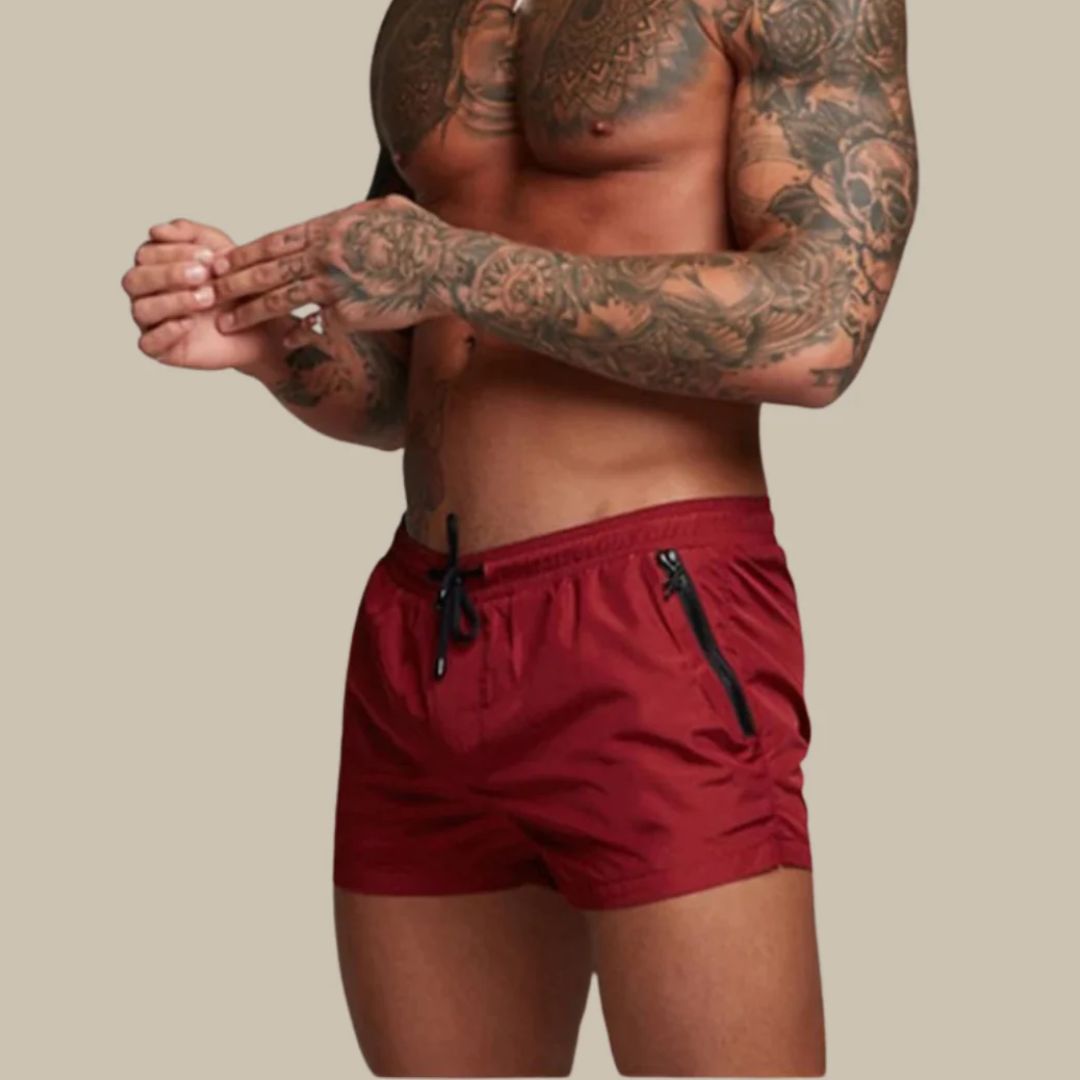 Heidi-Mode | Badehose Schnell Trocknende Badeshorts Mit Modernem Design