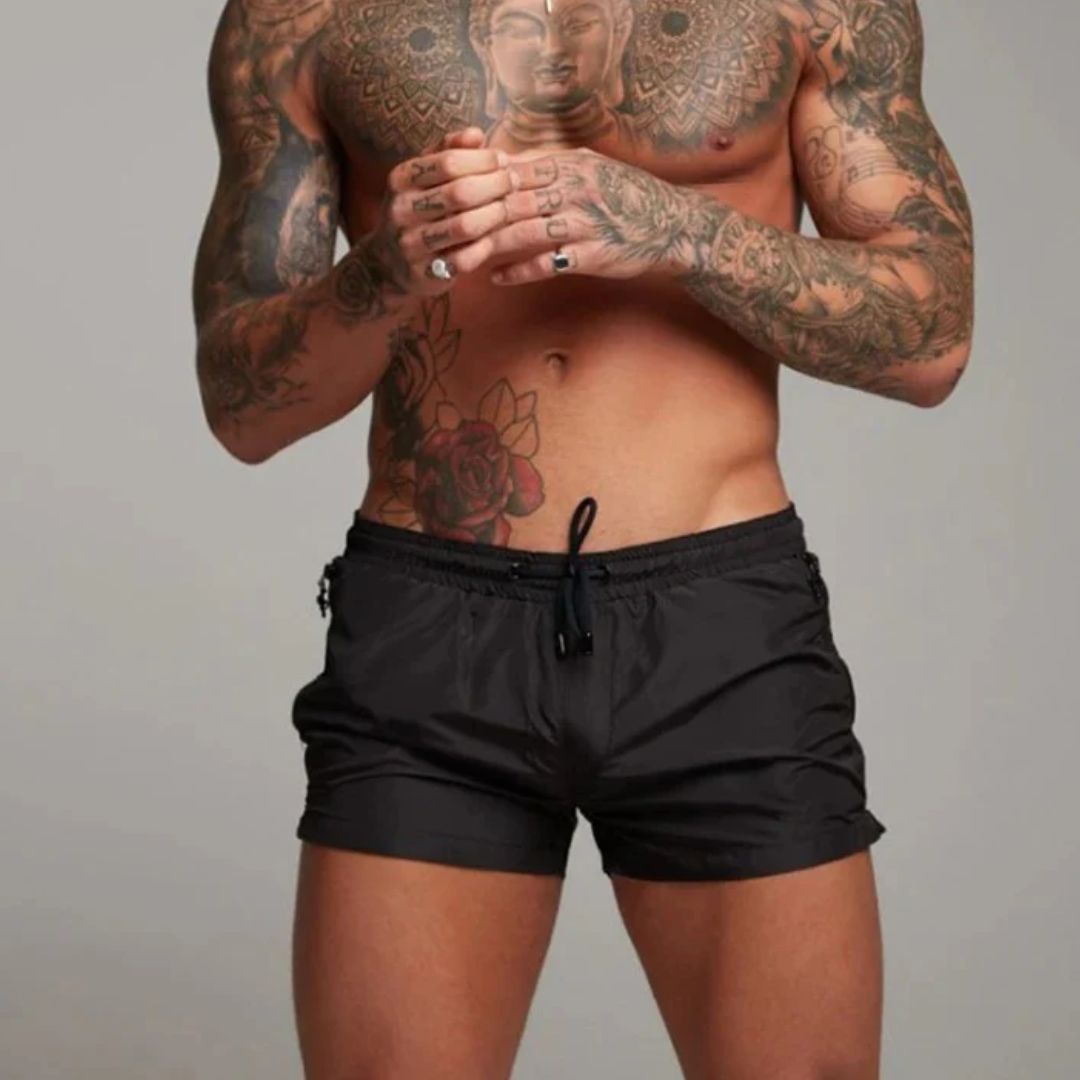 Heidi-Mode | Badehose Schnell Trocknende Badeshorts Mit Modernem Design