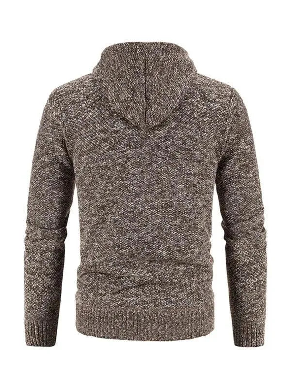 Heidi-Mode | Zipper Herren Strickjacke Pullover
