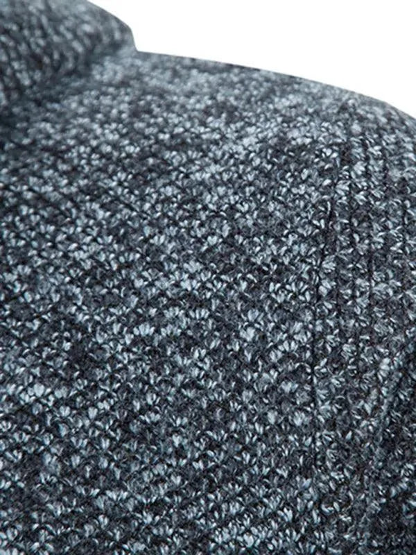 Heidi-Mode | Zipper Herren Strickjacke Pullover