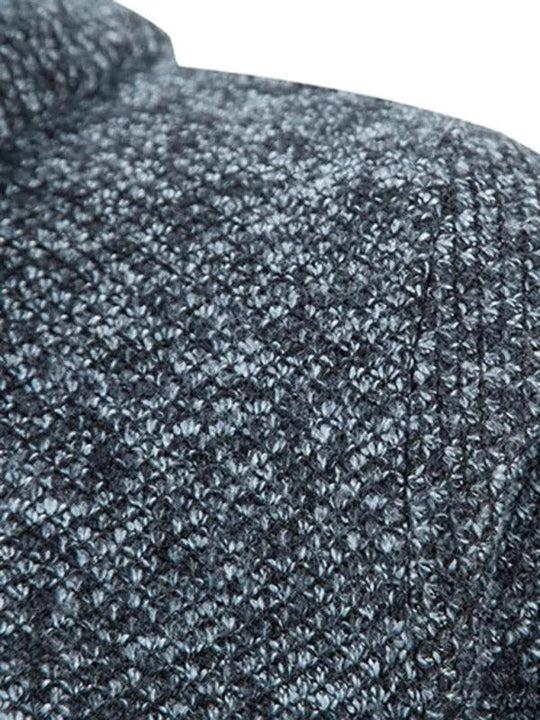 Heidi-Mode | Zipper Herren Strickjacke Pullover